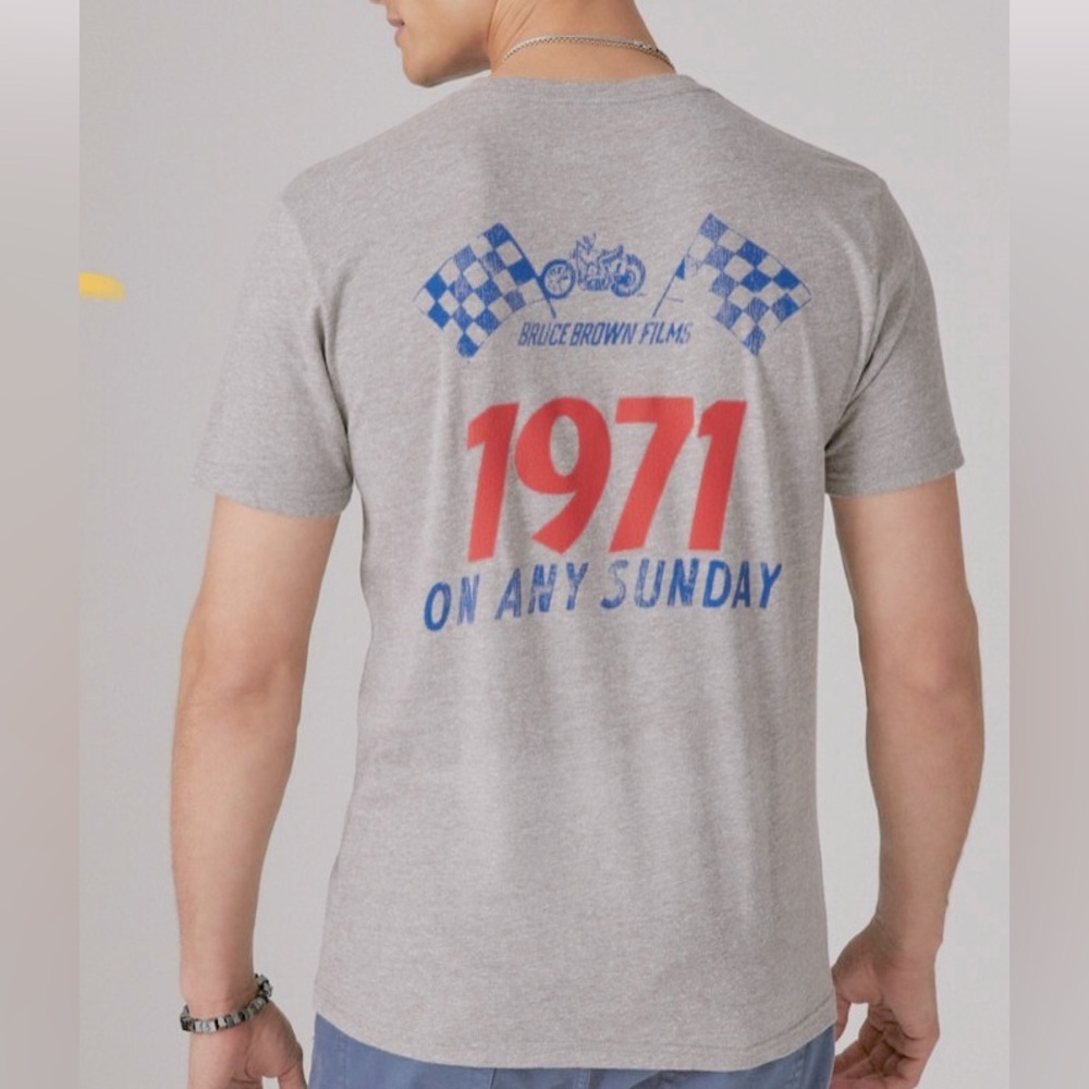 Lucky Brand • Bruce Brown Films On Any Sunday Tee